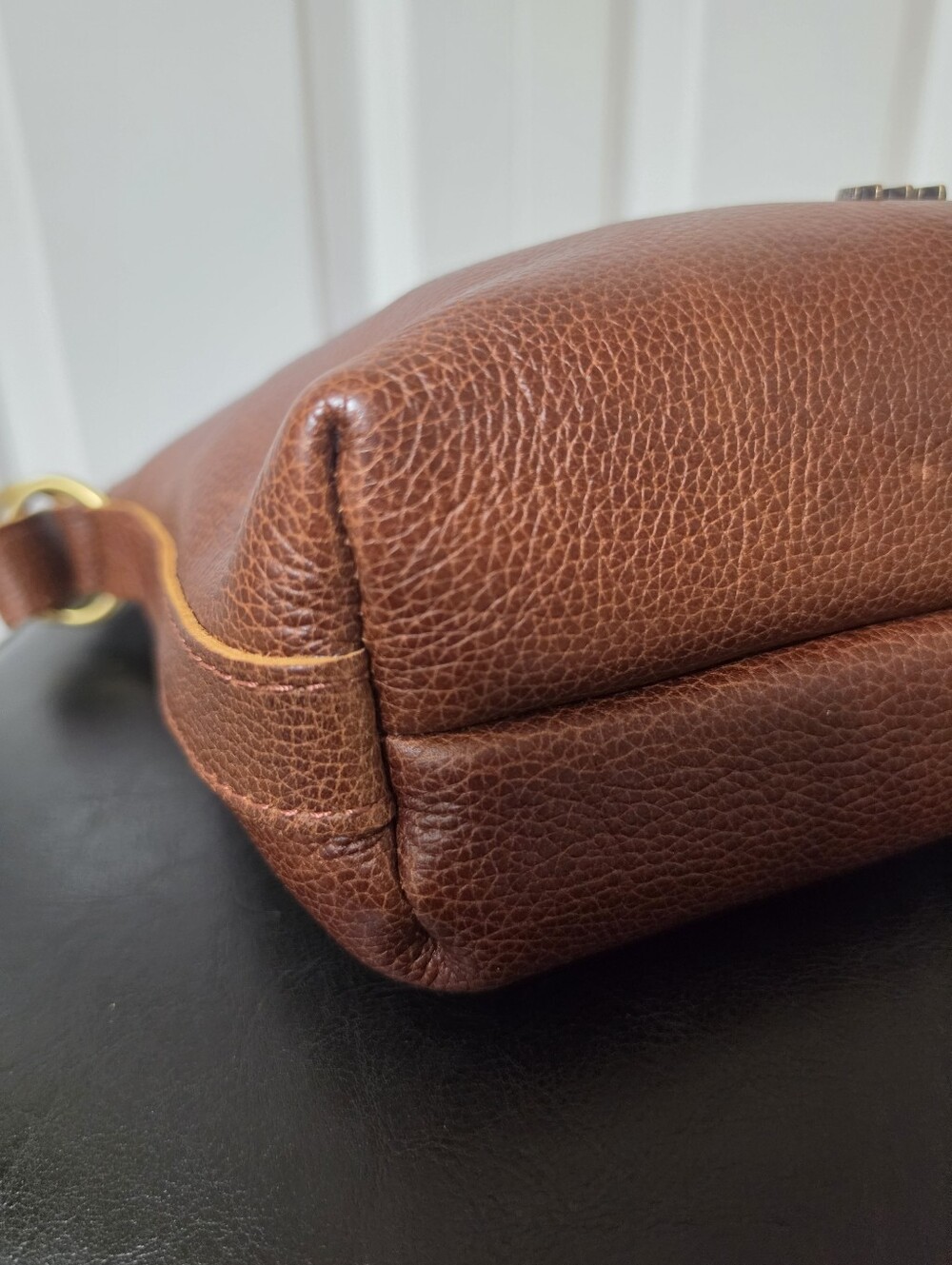 Portland Leather Goods Small Slouchy Shoulder Bag/Color: Asheville - Picture 7 of 9